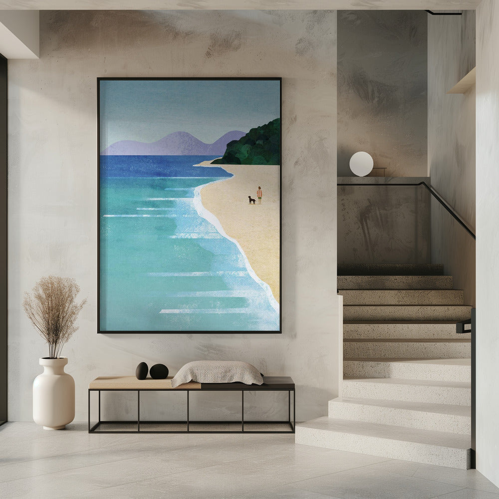 Strandmädchen iii | Poster