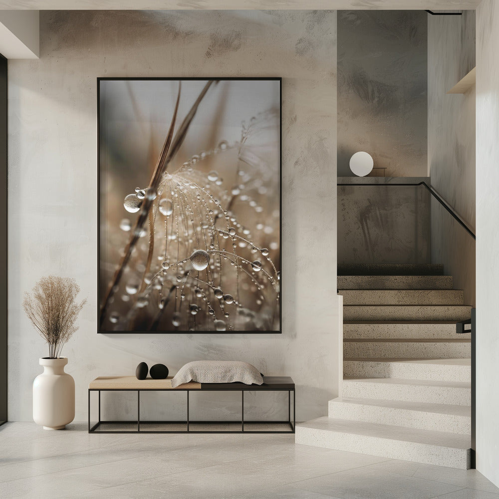 Taufrisches Filigran | Poster