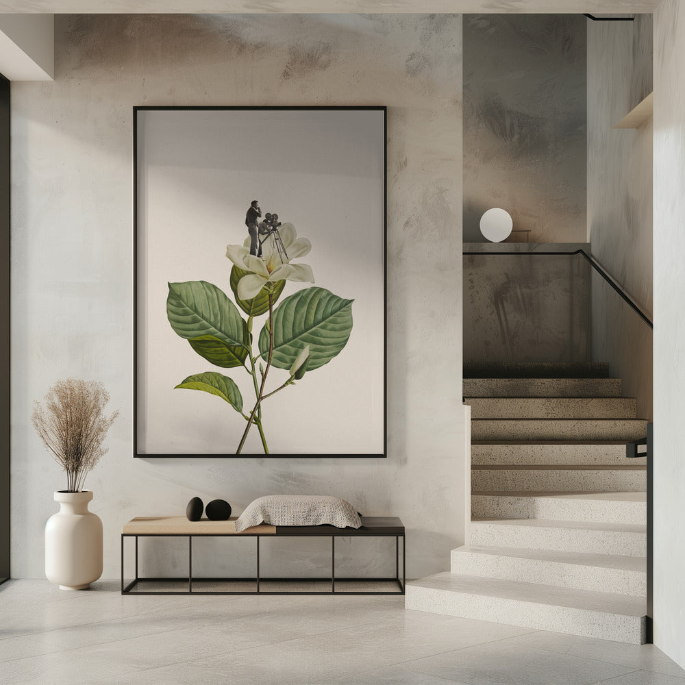 Botanischer Vintage-Kameramann | Poster
