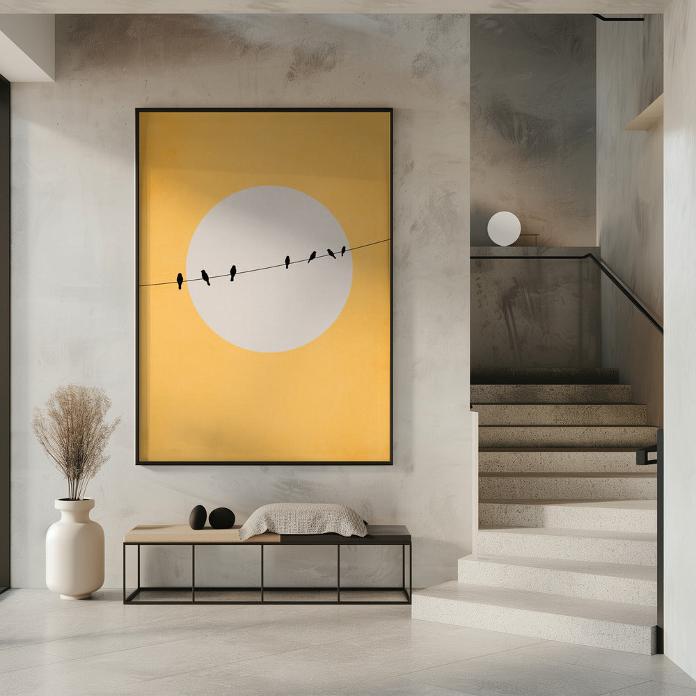 Zwitschern und Chillen | Poster
