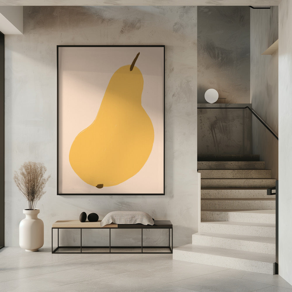 Golden Pear Still | Poster