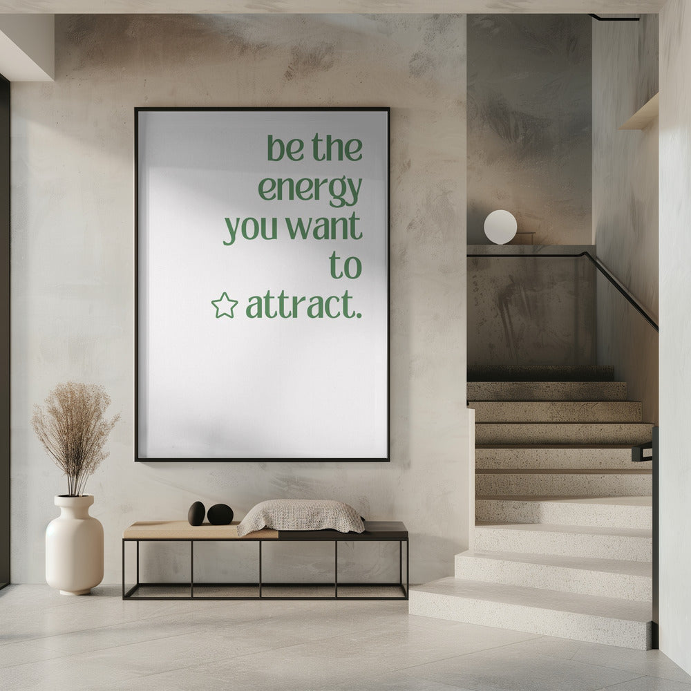 Nur positive Vibes | Poster