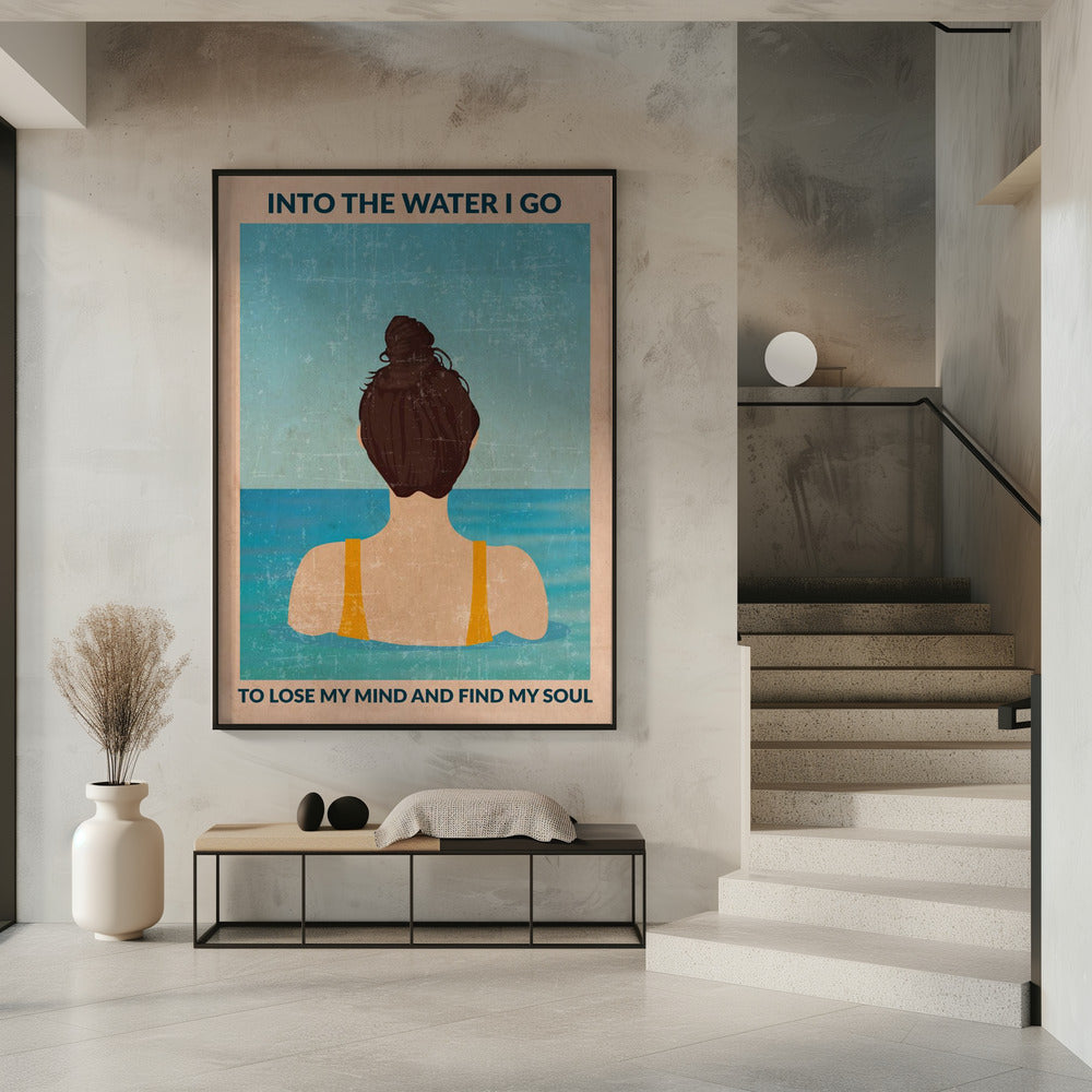 Ins Wasser (brünett) | Poster
