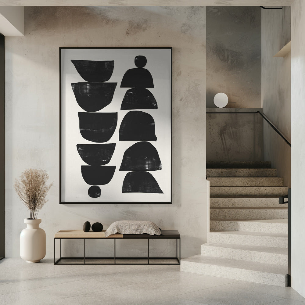 Minimalistische Pflanze | Poster