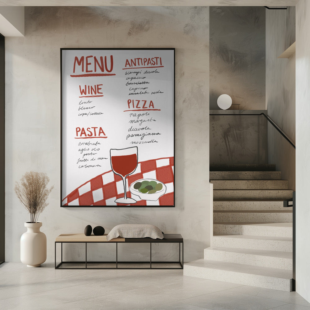 Italienische Küche Genuss | Poster