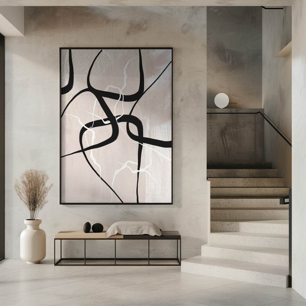 Weiße Linien 2 | Poster