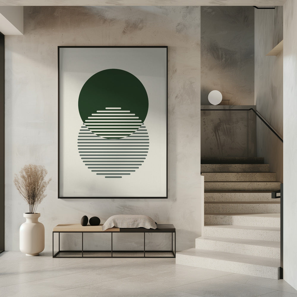 Minimale abstrakte Kreise II | Poster