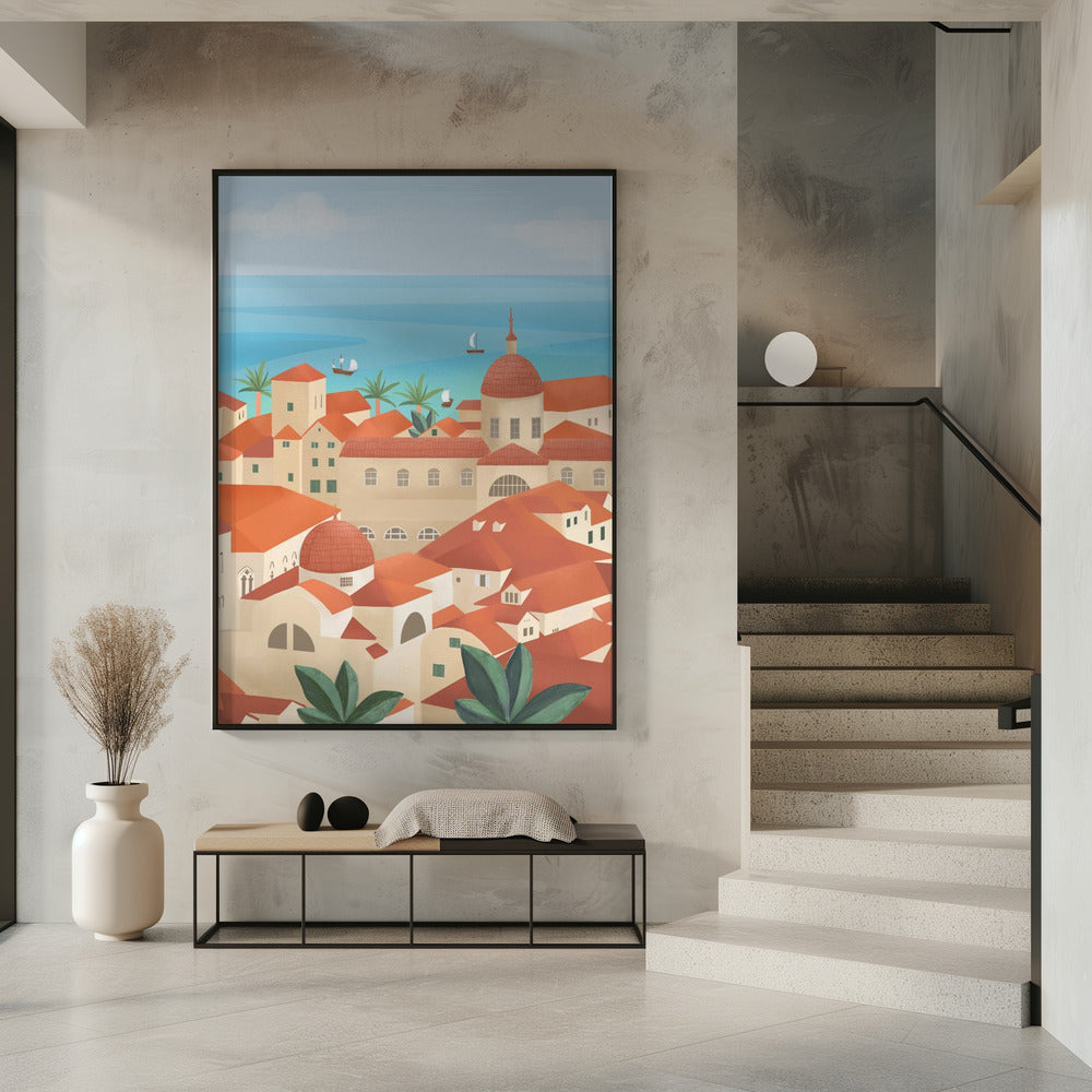 Dubrovnik Altstadt | Poster