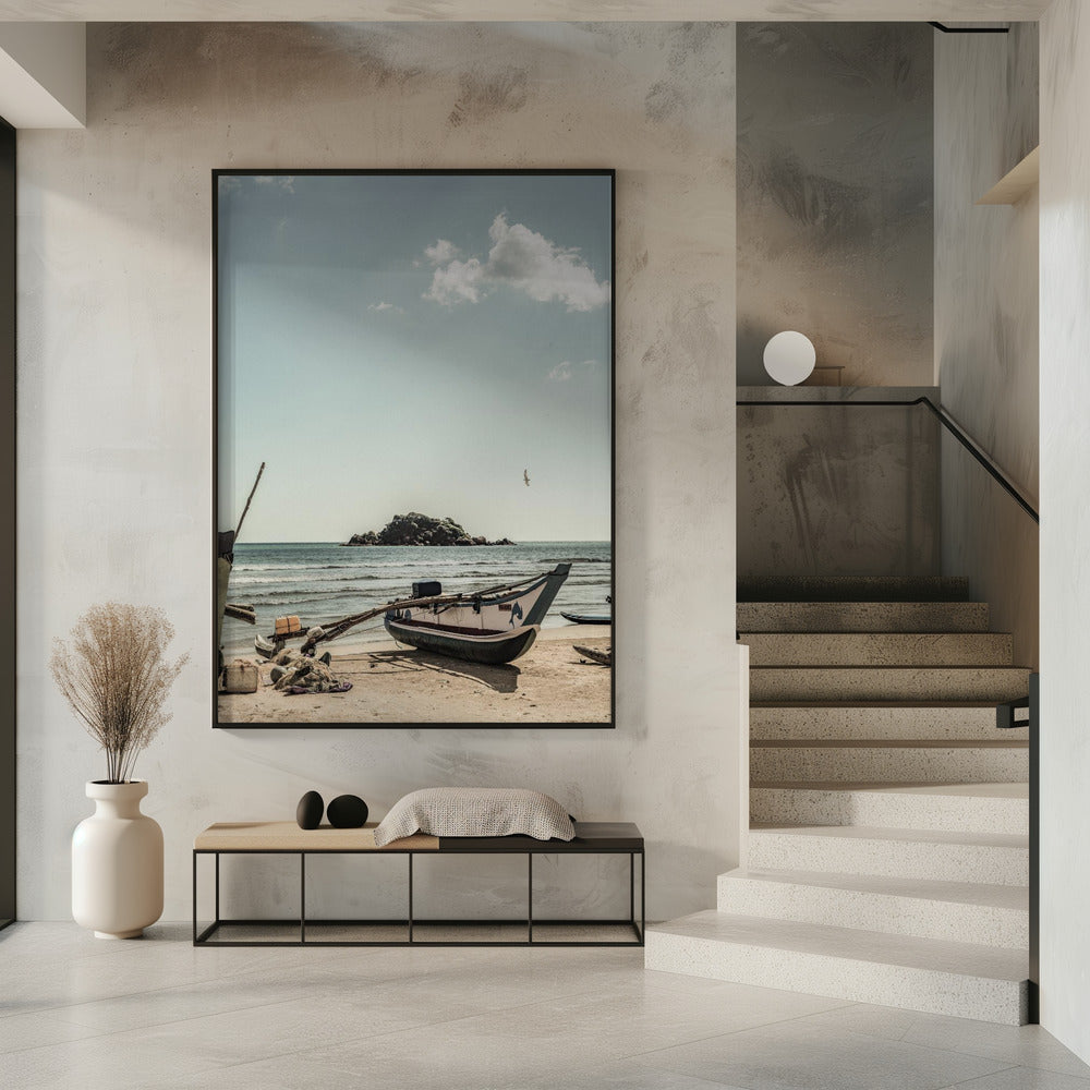 Gelassenheit am Meer | Poster