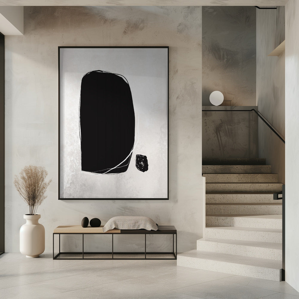 Bold Black Shapes | Poster