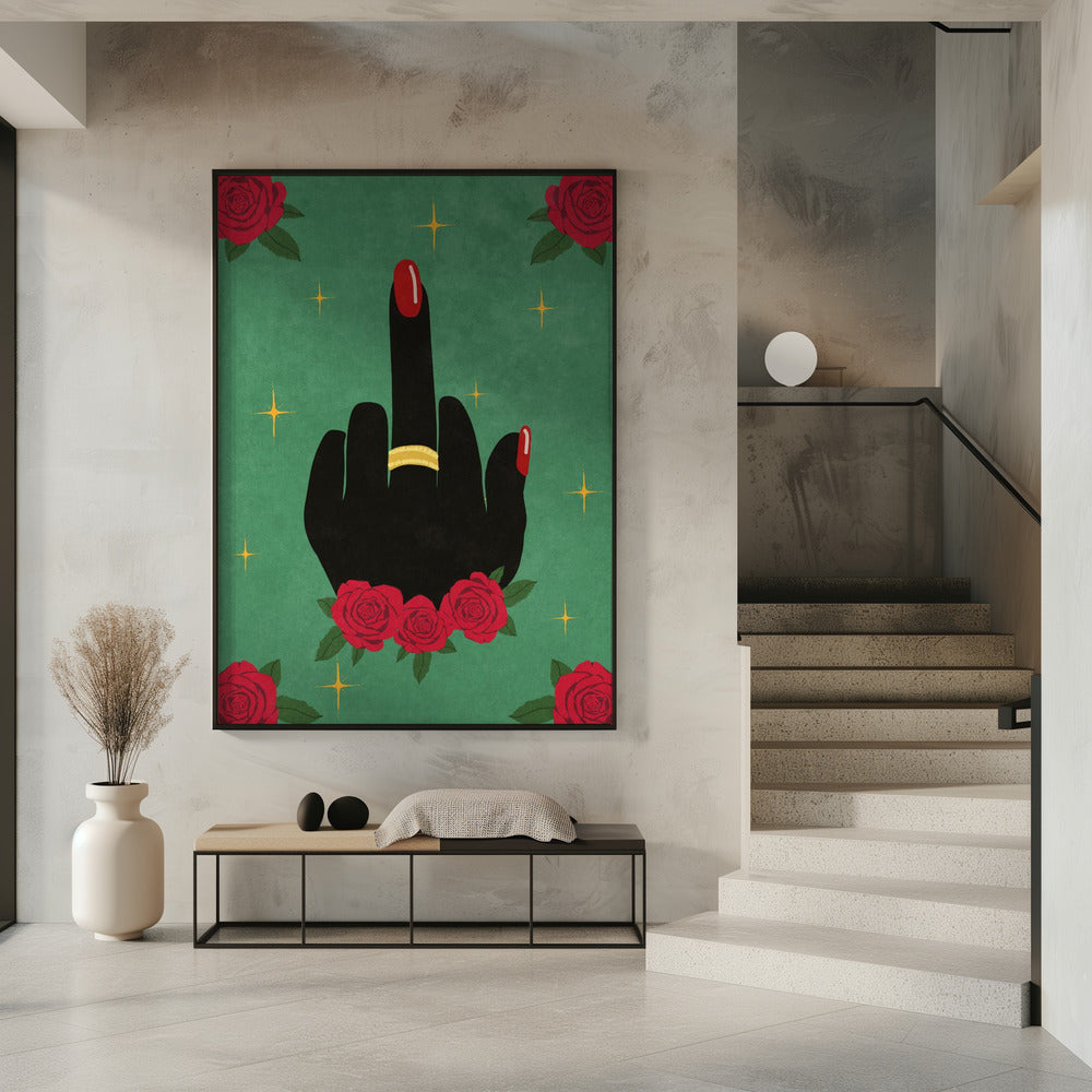 Mittelfinger | Poster