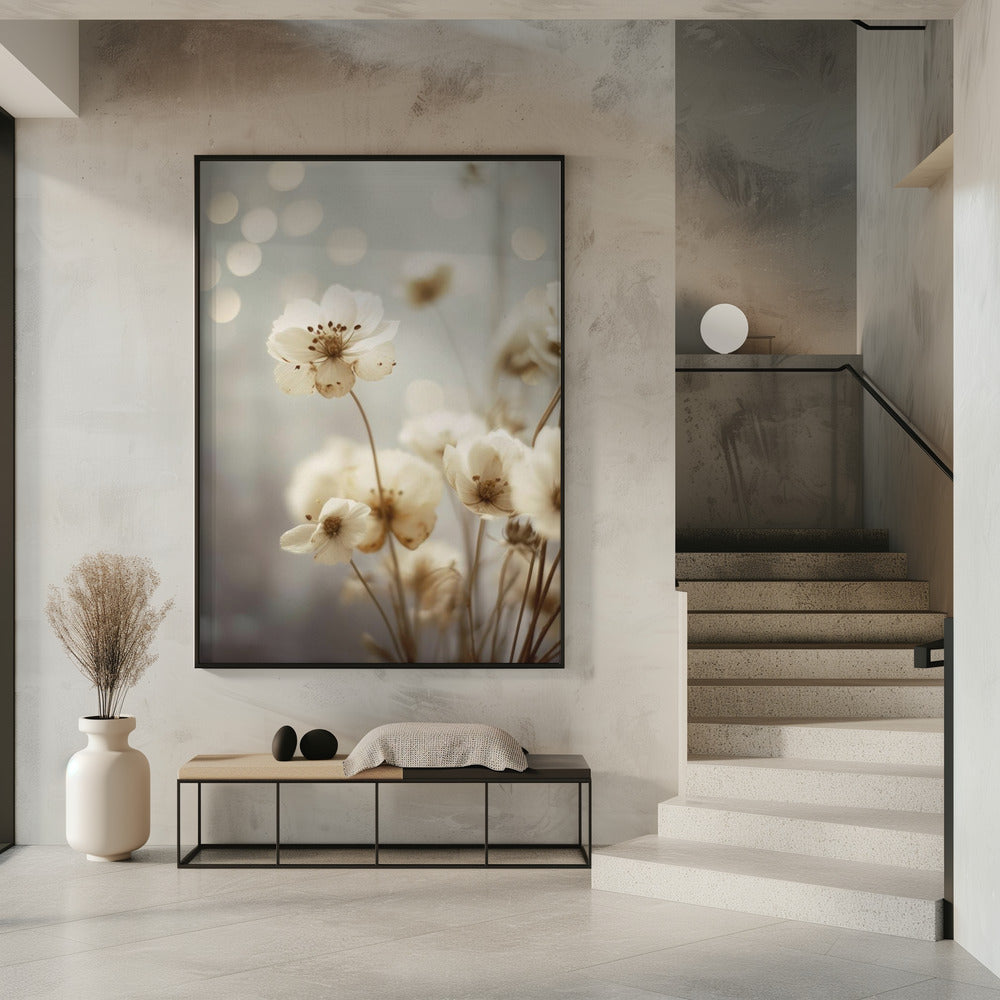 Blütenblätter in sanftem Licht | Poster
