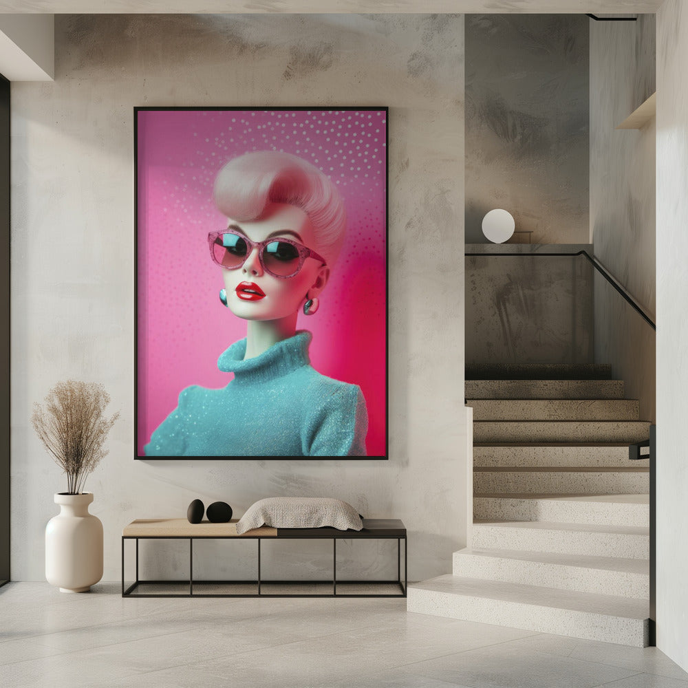 Retro Glamour Shine | Poster