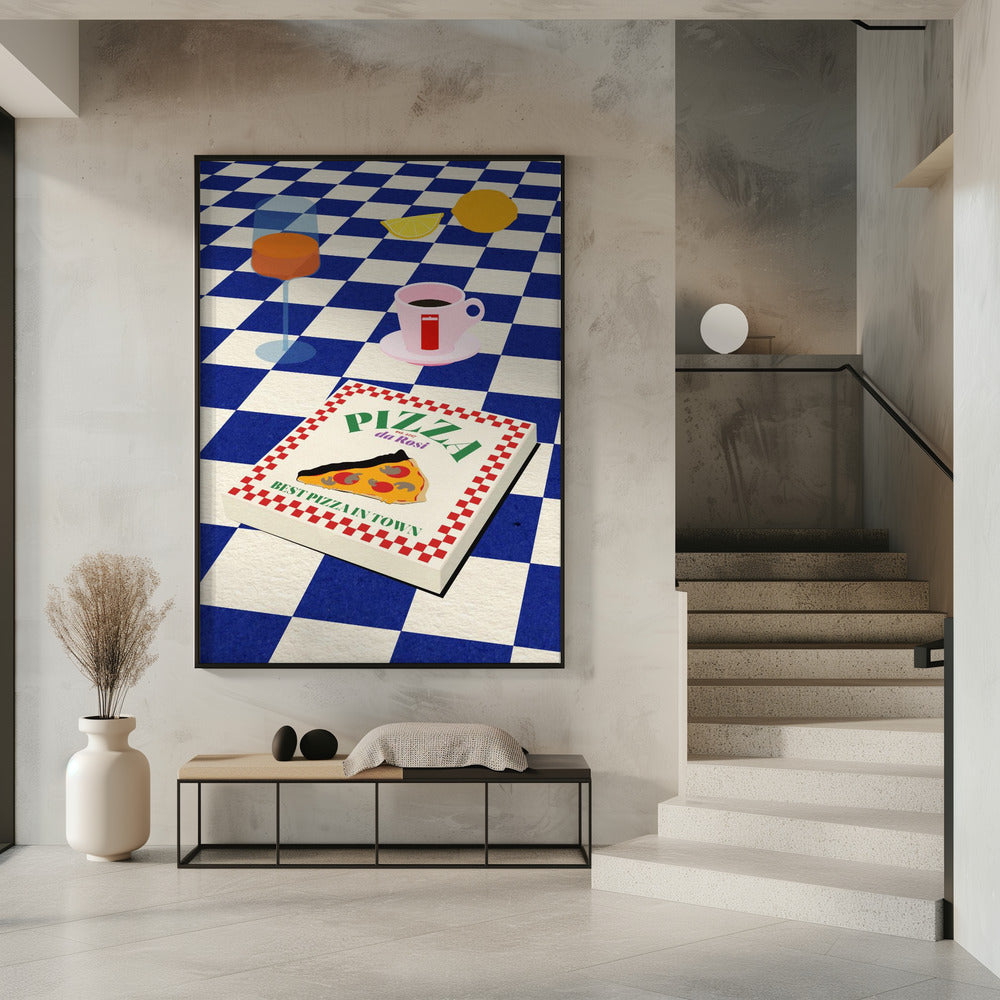 Das italienische Menü | Poster