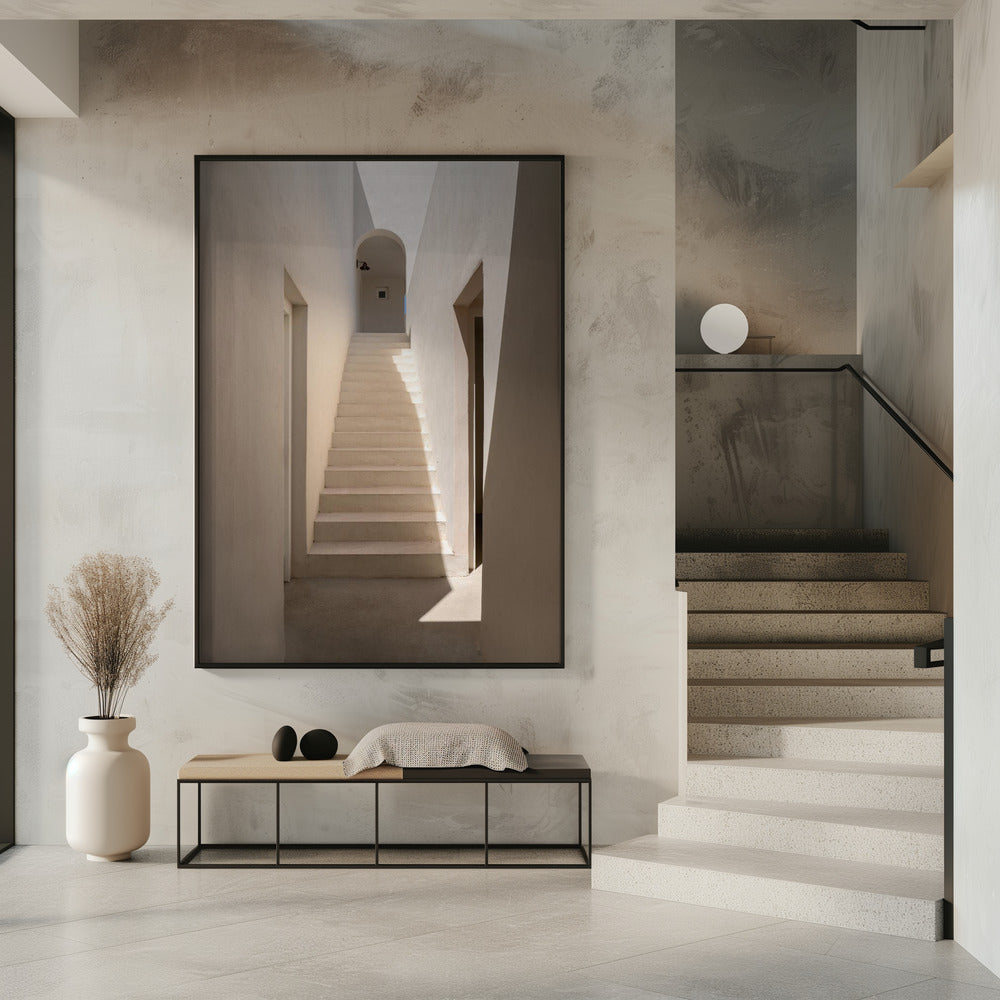 Treppe zum Licht | Poster