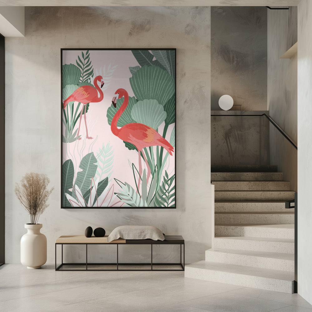 Flamingo-Träume | Poster