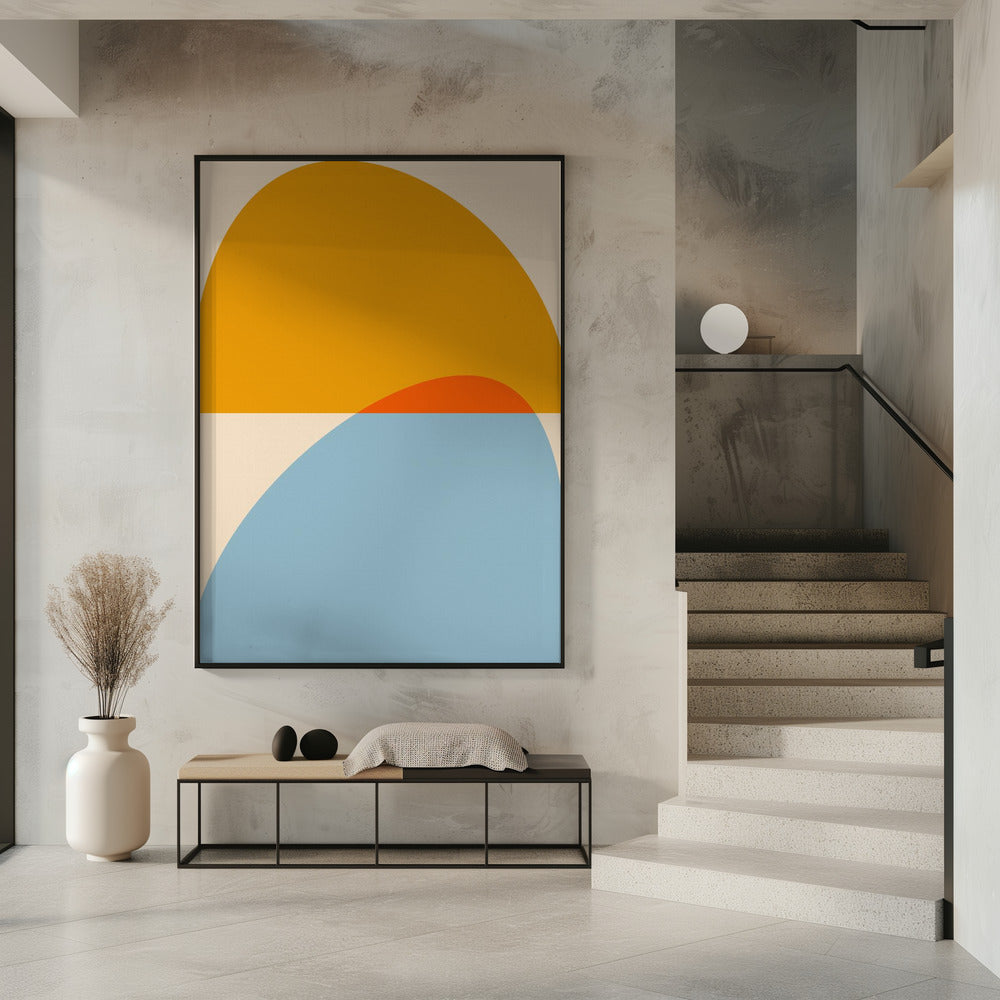 Mid Century Pastel 18 | Poster