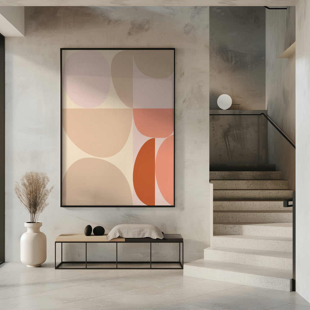 Mid Century Pastel 16 | Poster