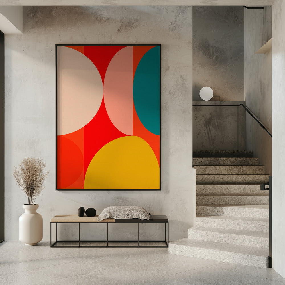 Mid Century Pastel 13 | Poster