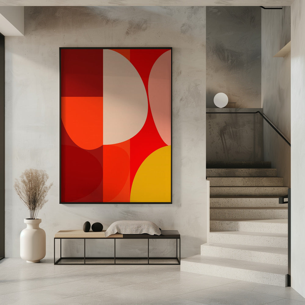 Mid Century Pastel 10 | Poster