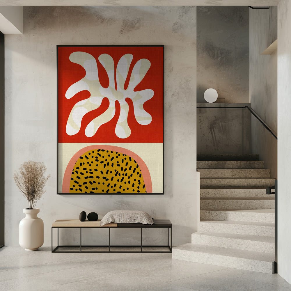 Mid Century Cut Outs | Poster