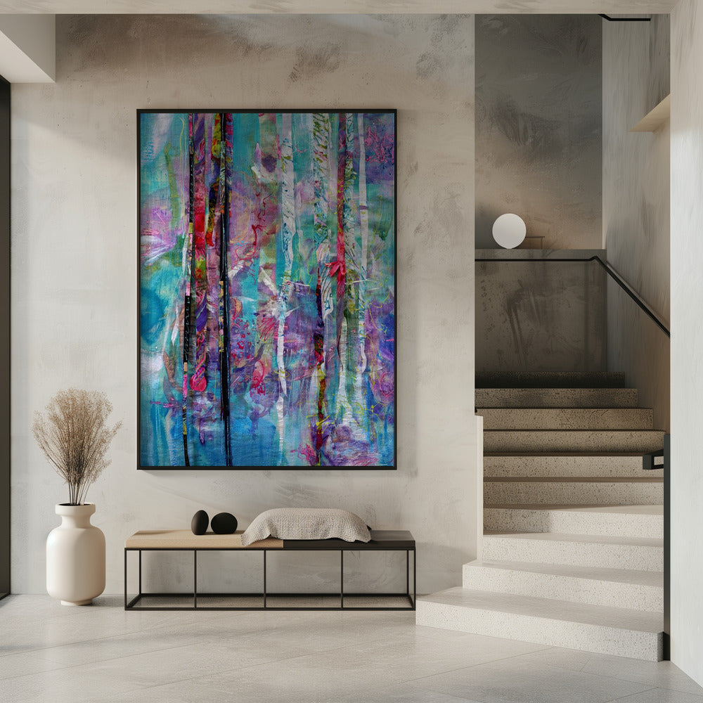 Bloom shimmers park | Poster
