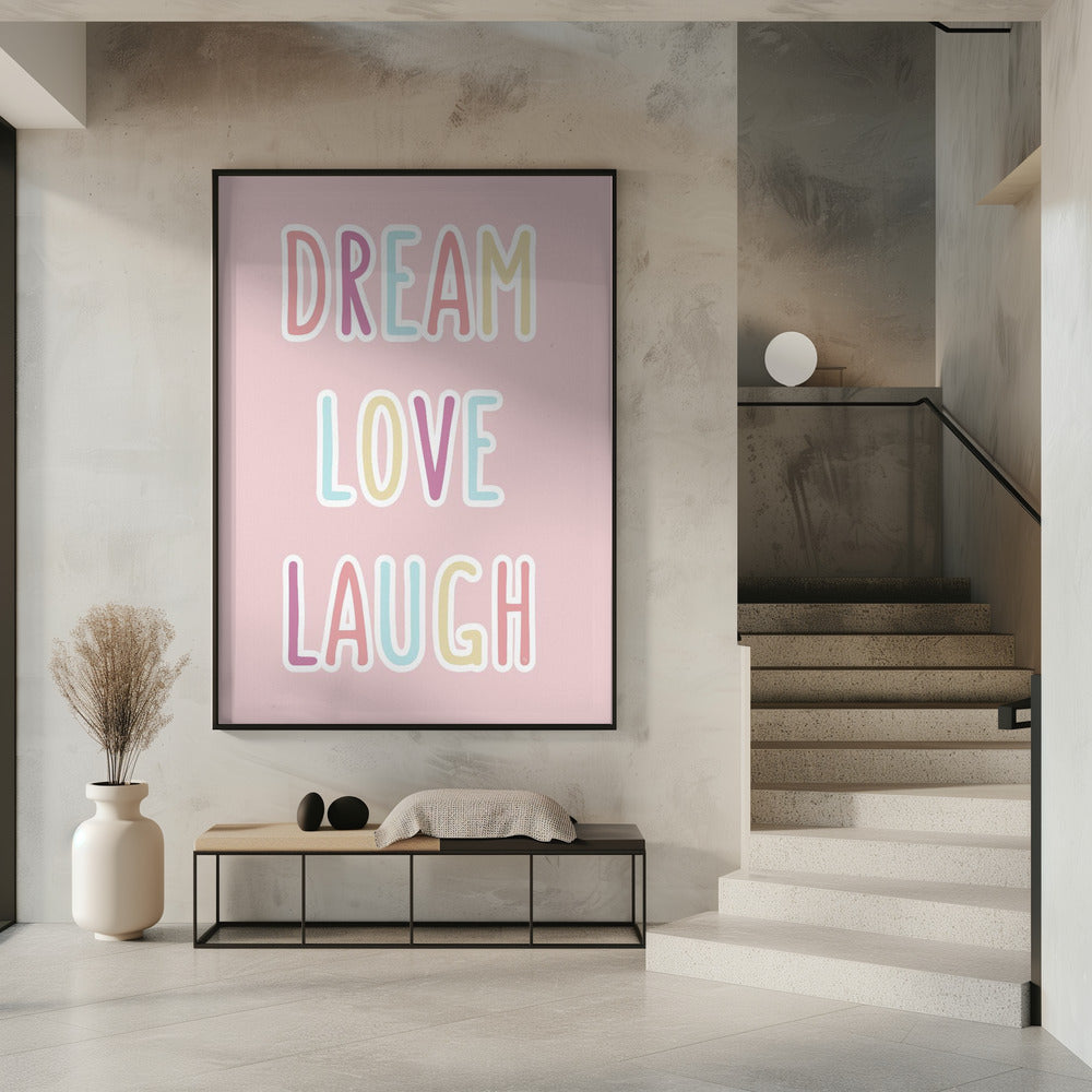 Traum Liebe Lachen | Poster