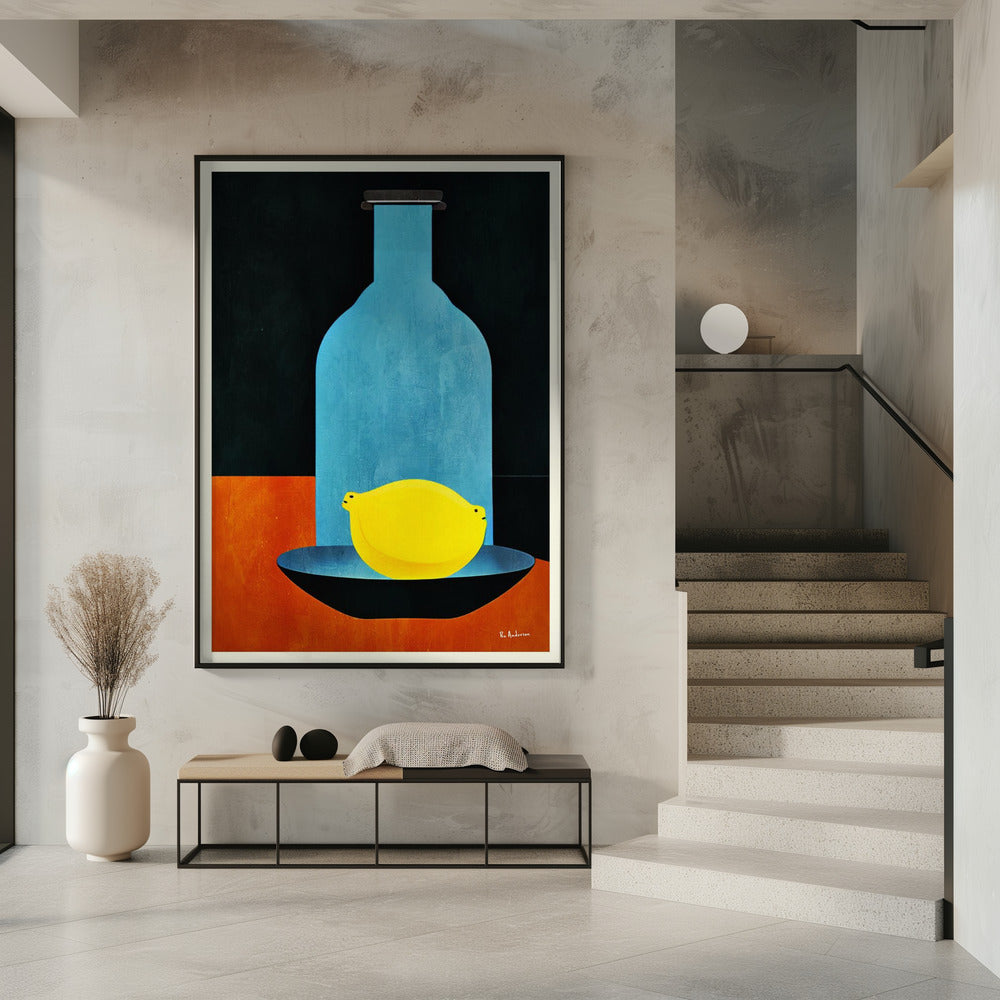 Bottle With (lonesome) Lemon : Skinny Bitch | Poster