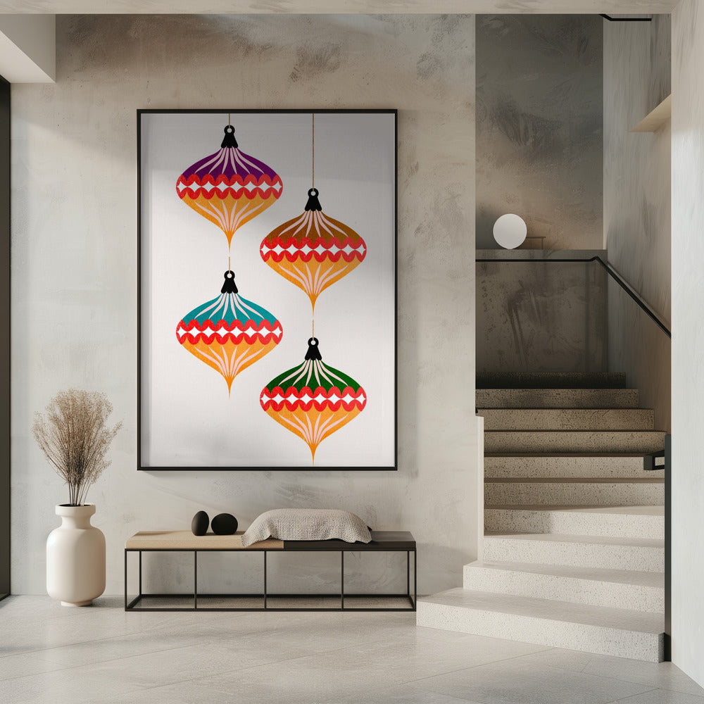 Weihnachtskugeln (Vers. 3) | Poster