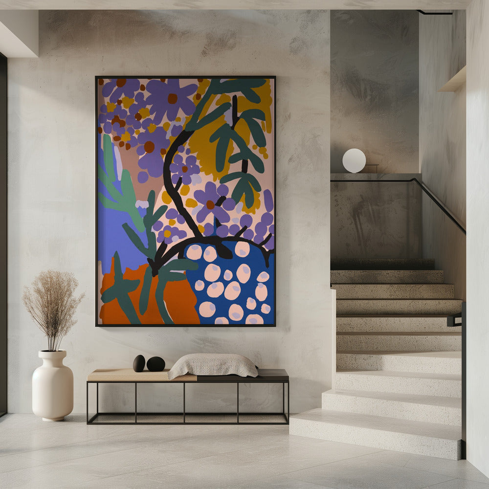 Lebendige Flora-Explosion | Poster