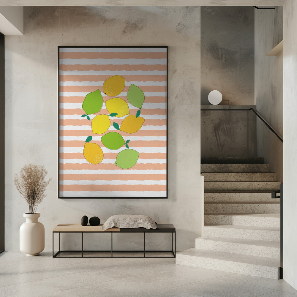 Zitrusmenge | Poster