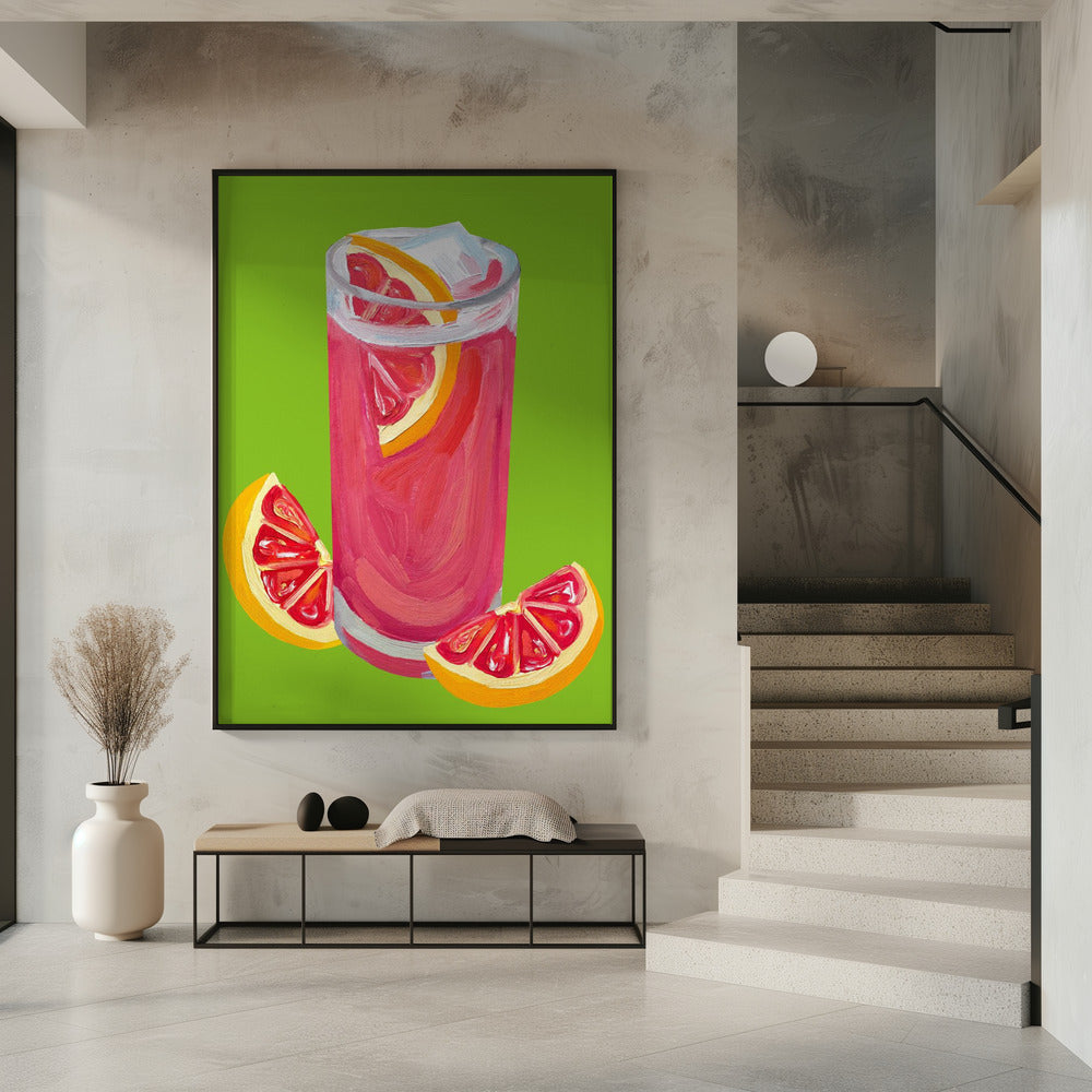 Grapefruit Paloma Pistazie | Poster