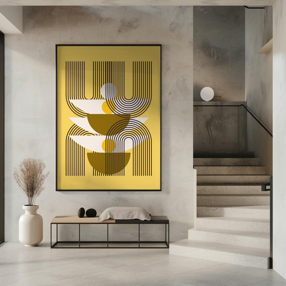 Minimalistic Lines and Geometric Shapes | Poster