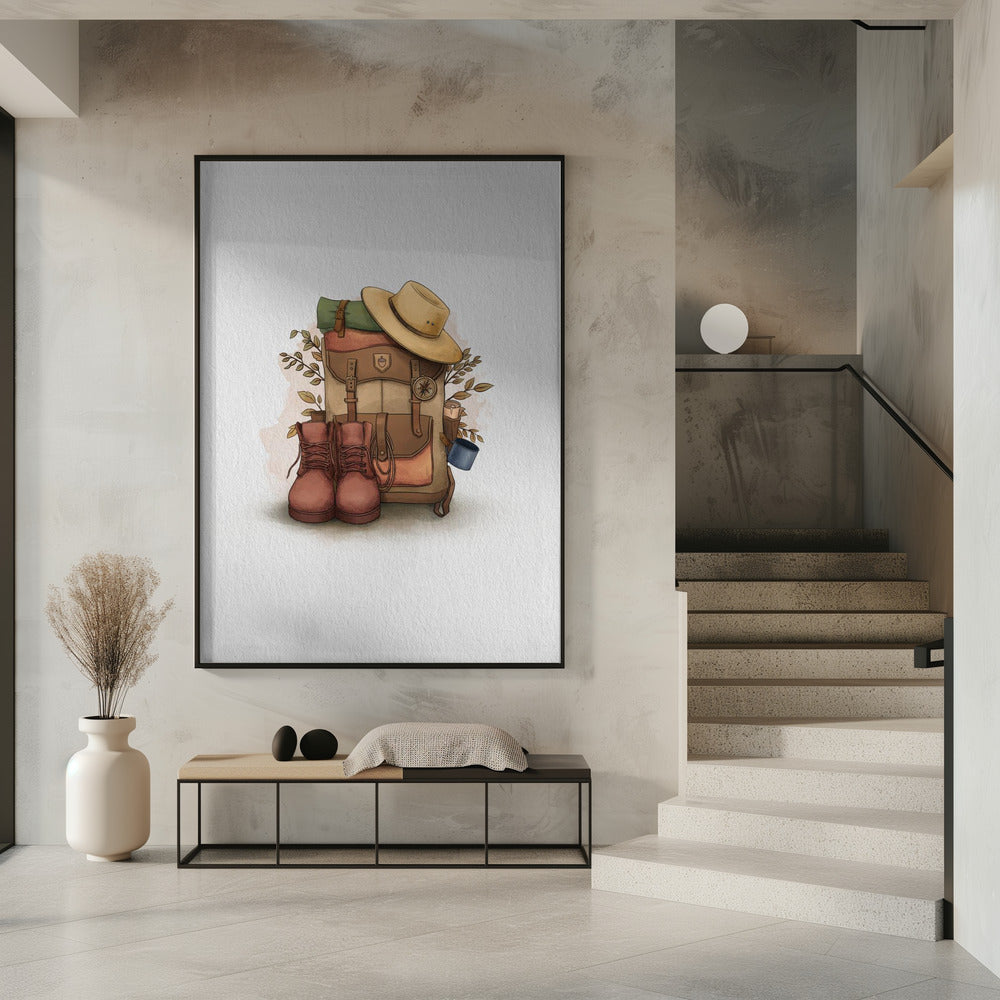 Rucksackreise | Poster