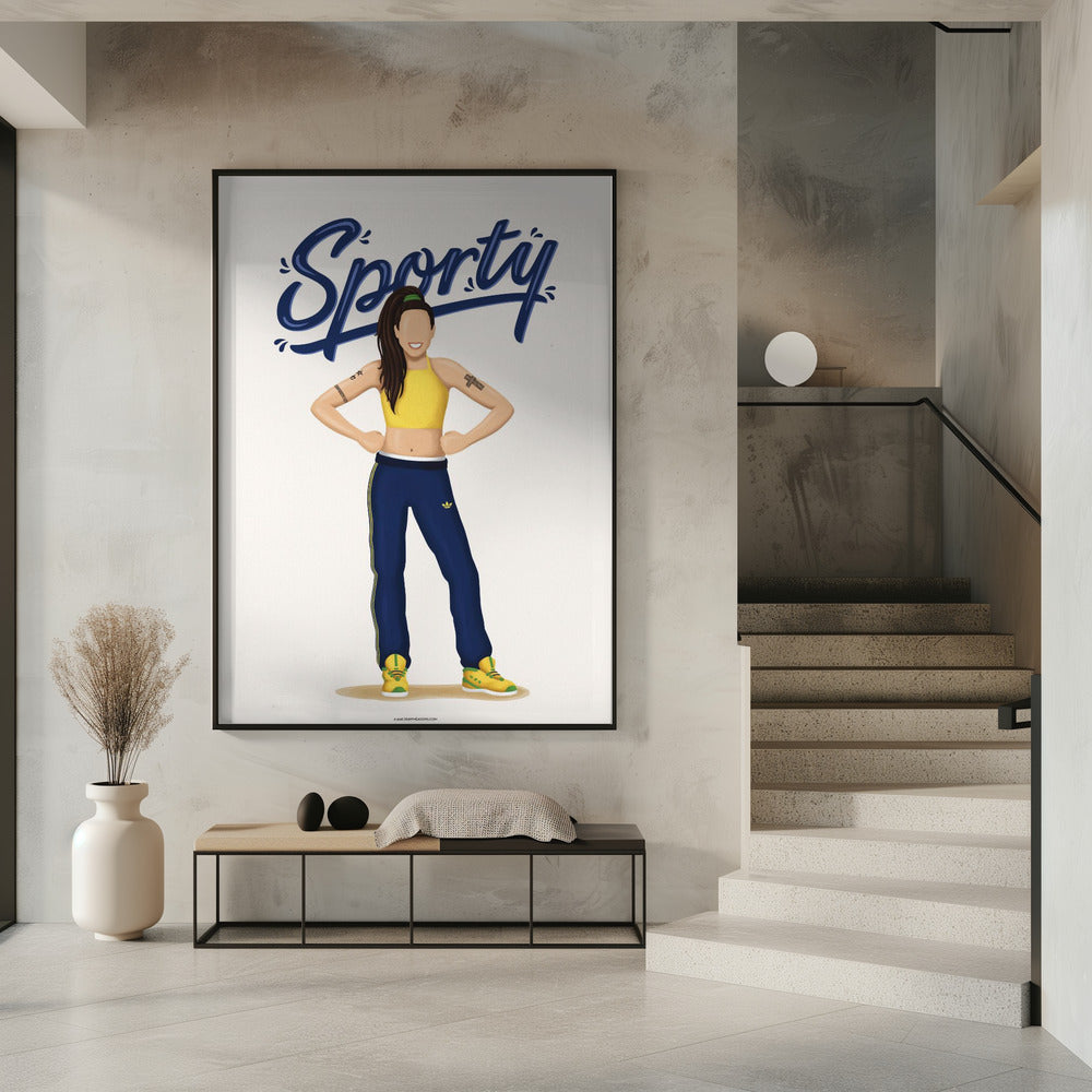 Sportliches Gewürz | Poster