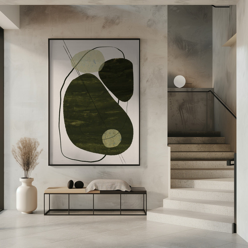 Erdige Abstraktion | Poster