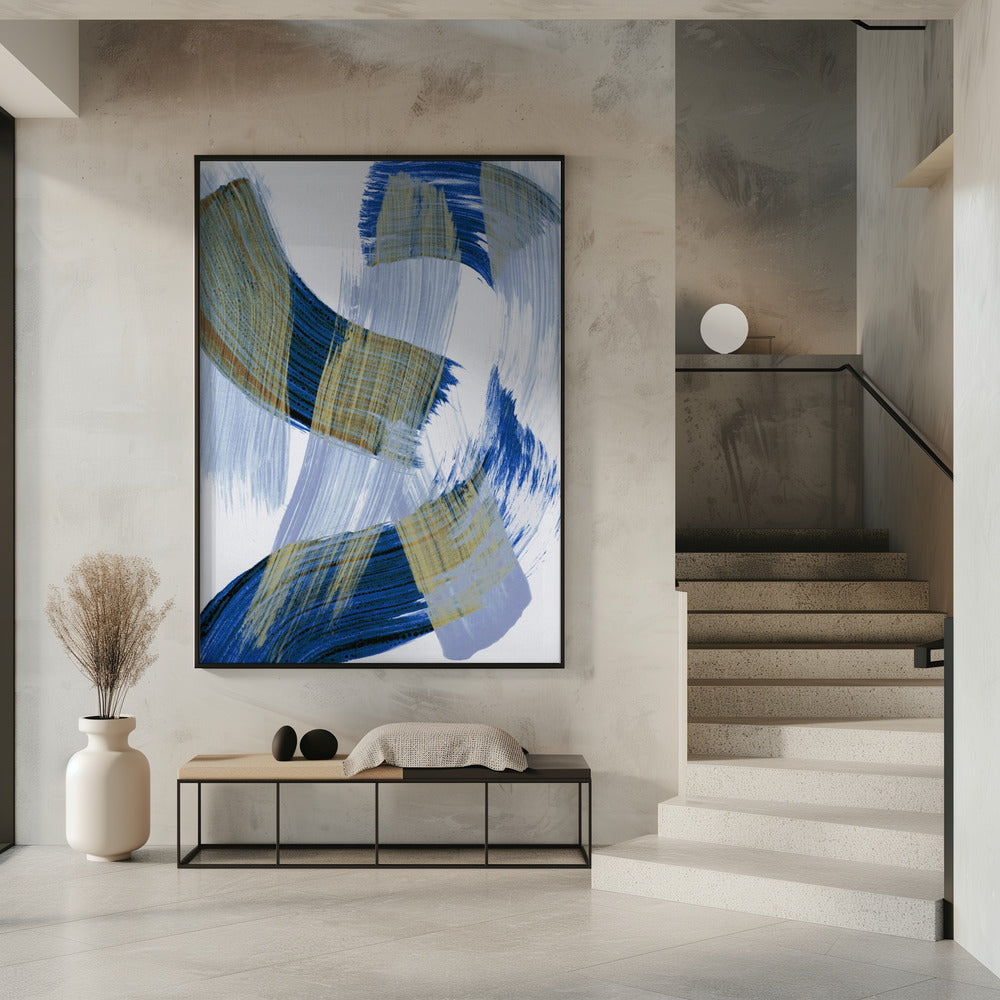 Abstrakte Pinselstriche 13 | Poster