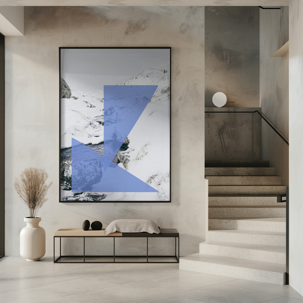 Geometrische Gelassenheit | Poster