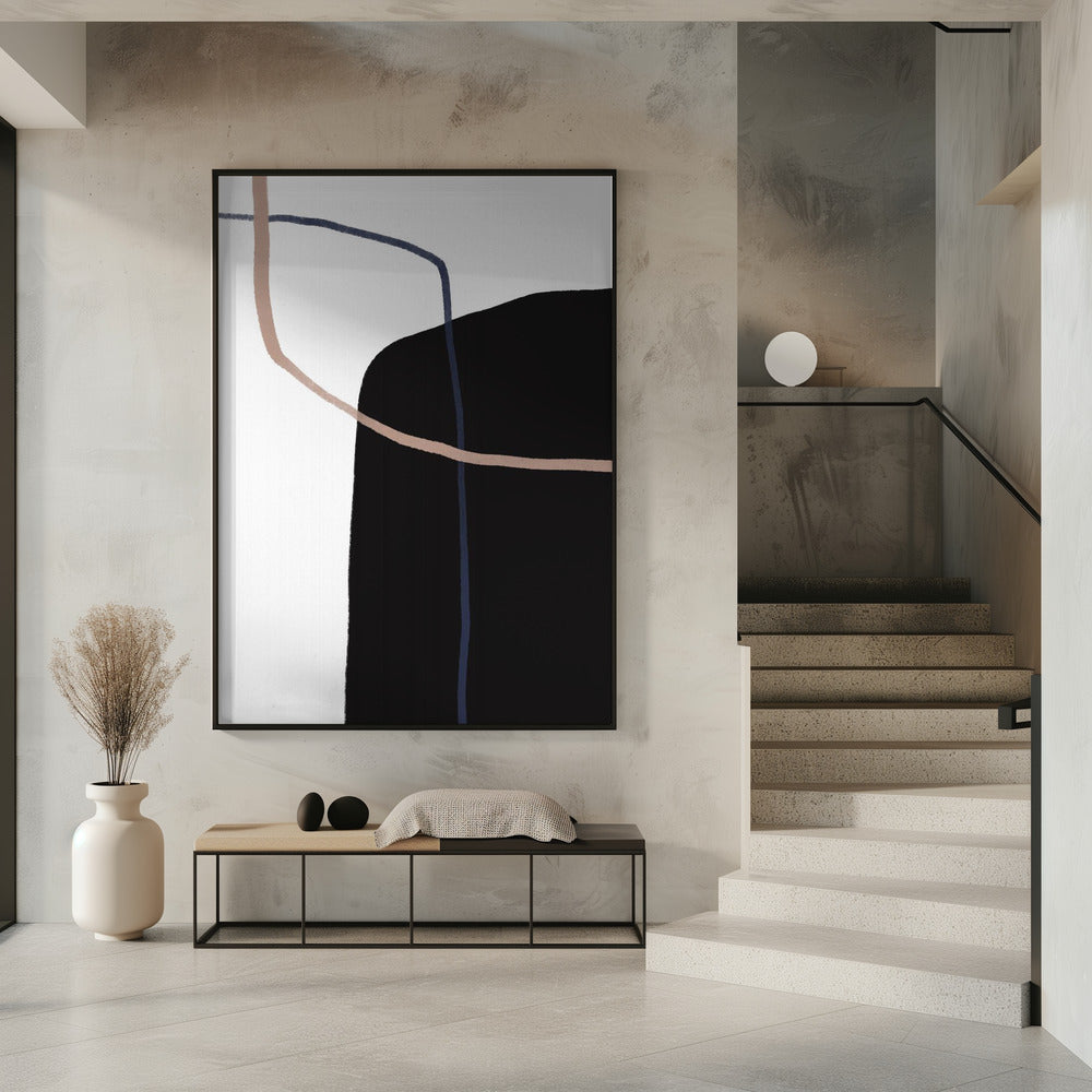 Harmonie geschwungener Linien | Poster