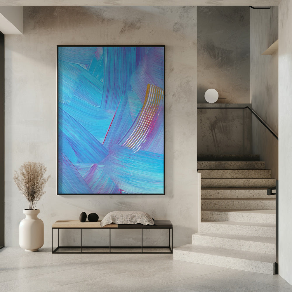 Bunte Striche | Poster