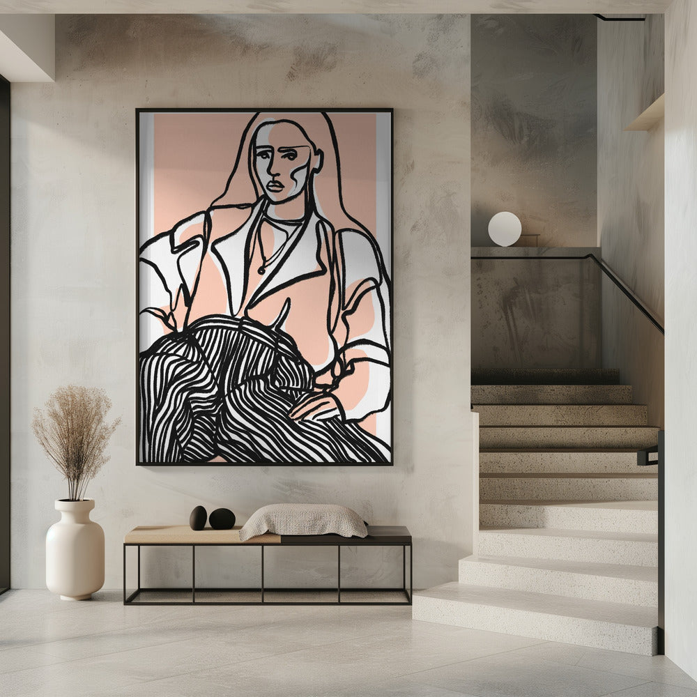 Erinnerst du dich (Pfirsich) | Poster