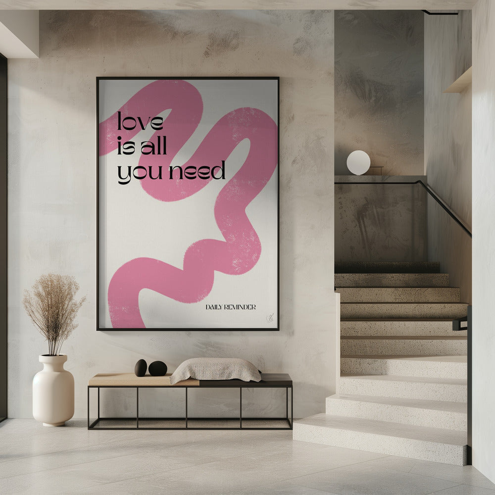 Liebe ist alles, was du brauchst | Poster