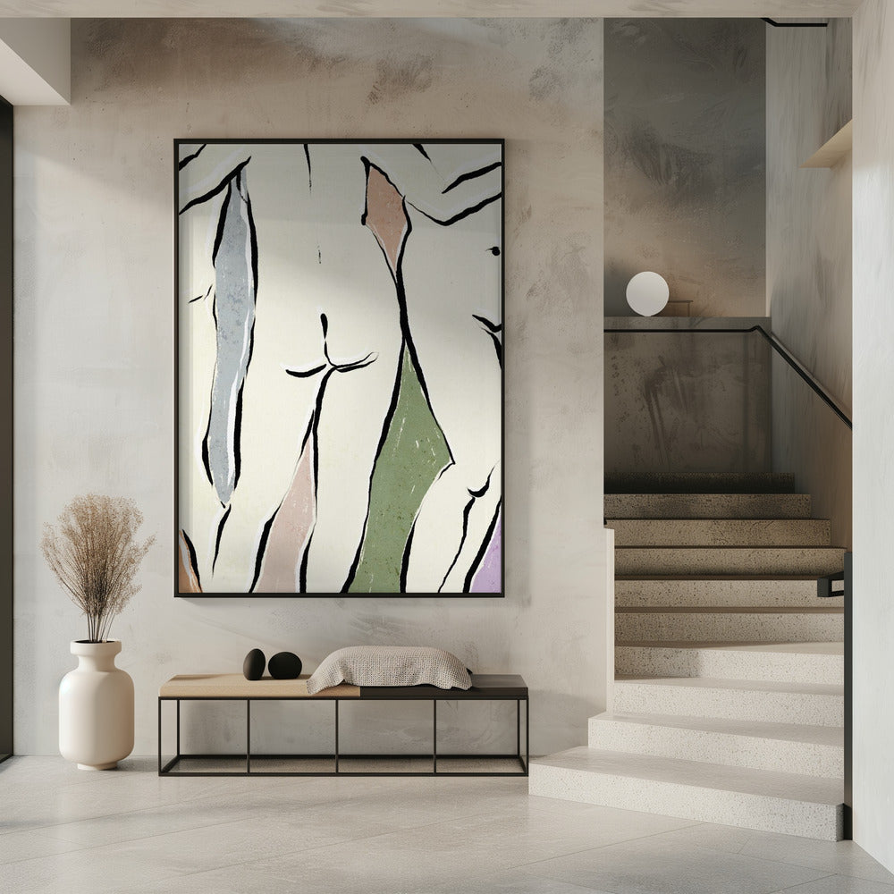 Anmutige Linien | Poster