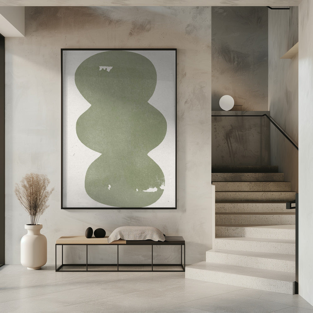 Gebogener Monolith | Poster