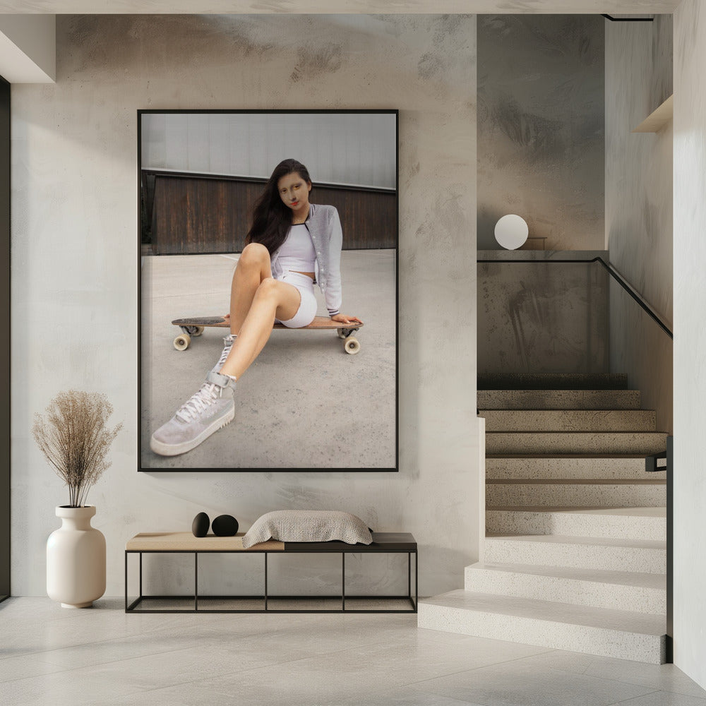Skater Monalisa | Poster