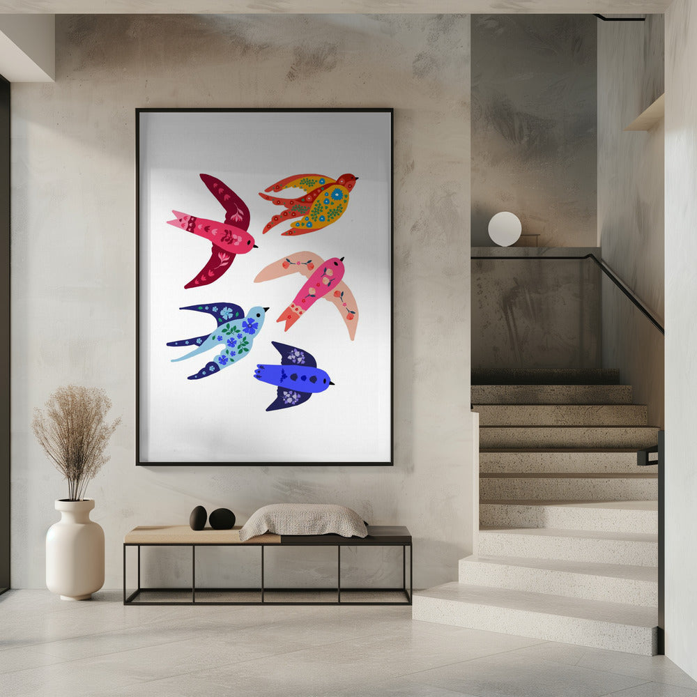 Wunderliche Vögel | Poster
