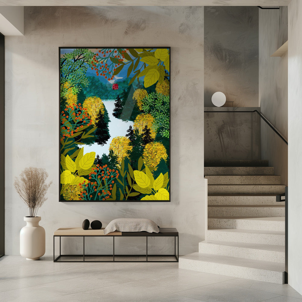 Blick vom Berg | Poster