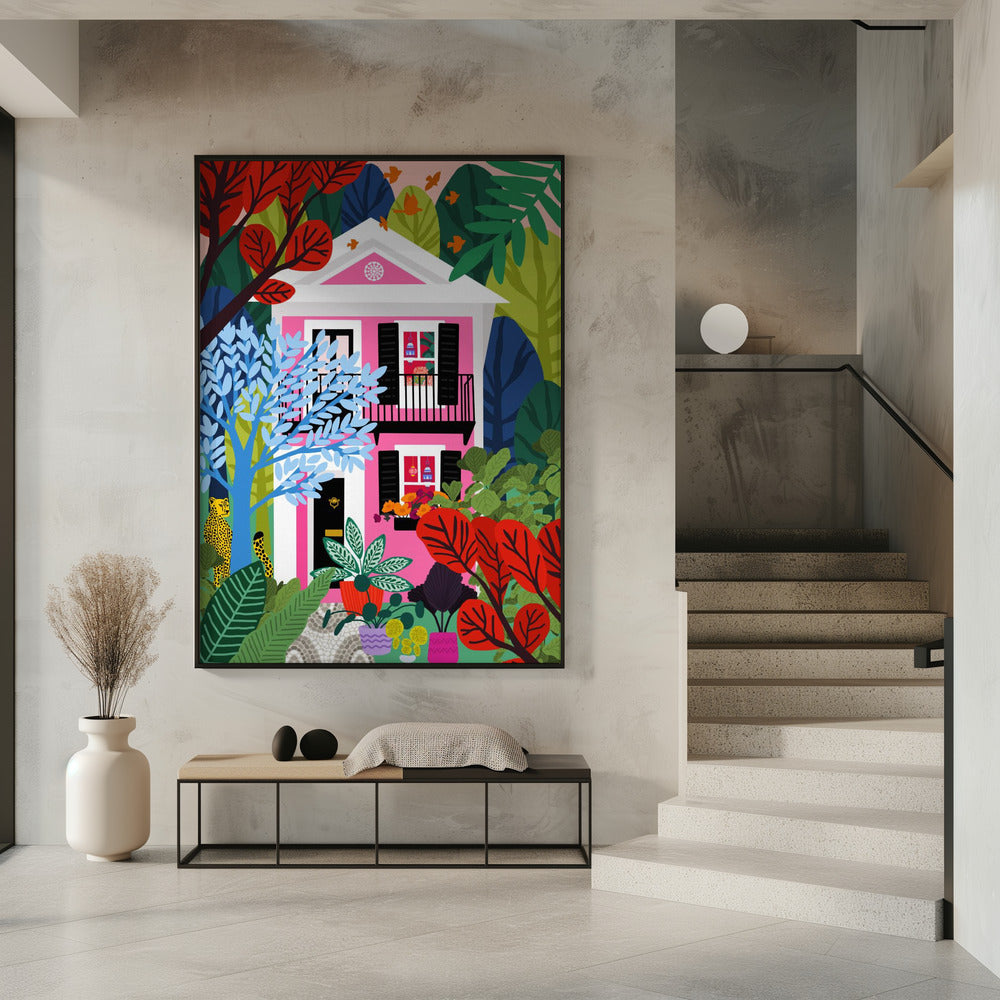 Haus im Wald | Poster