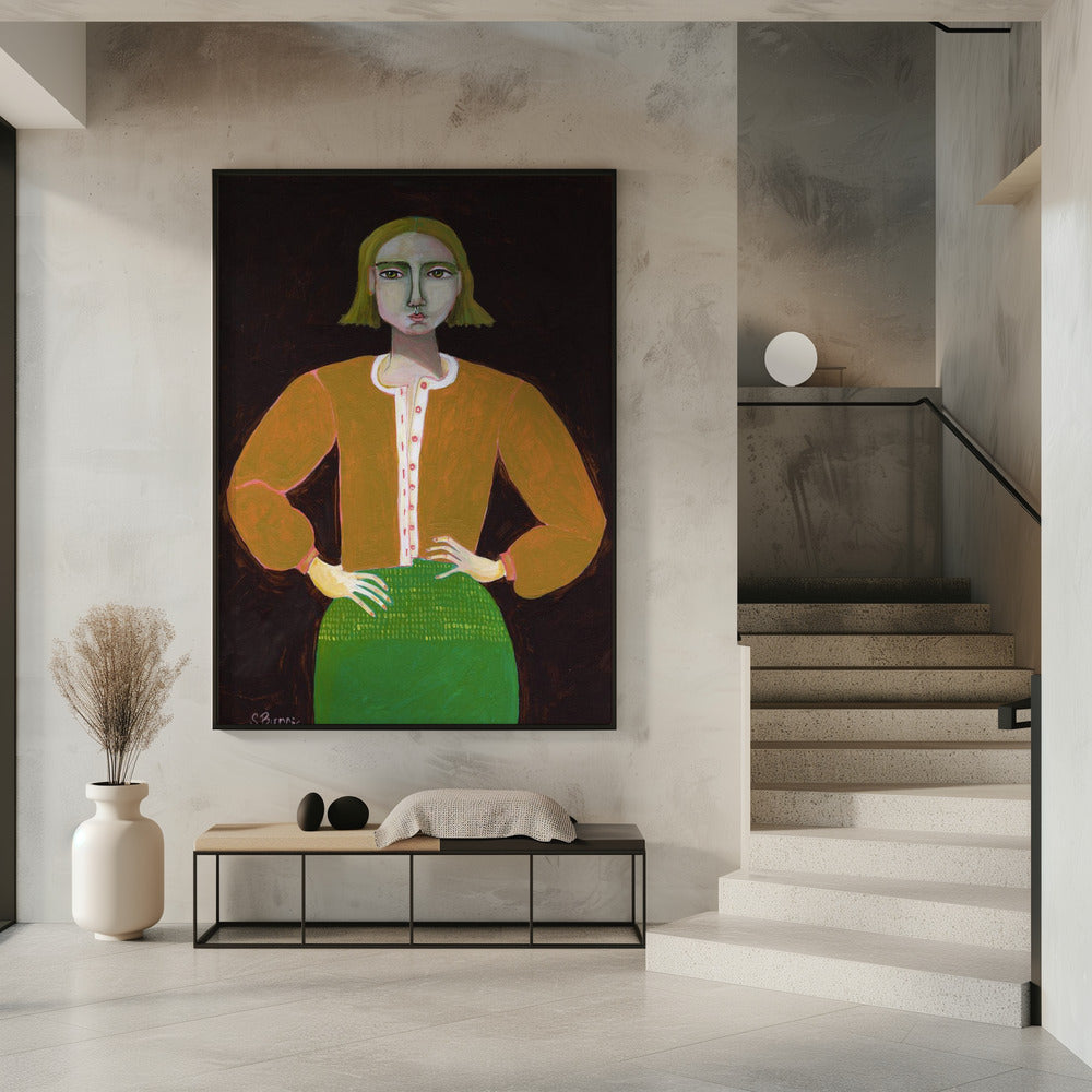 Entschlossene Frau | Poster