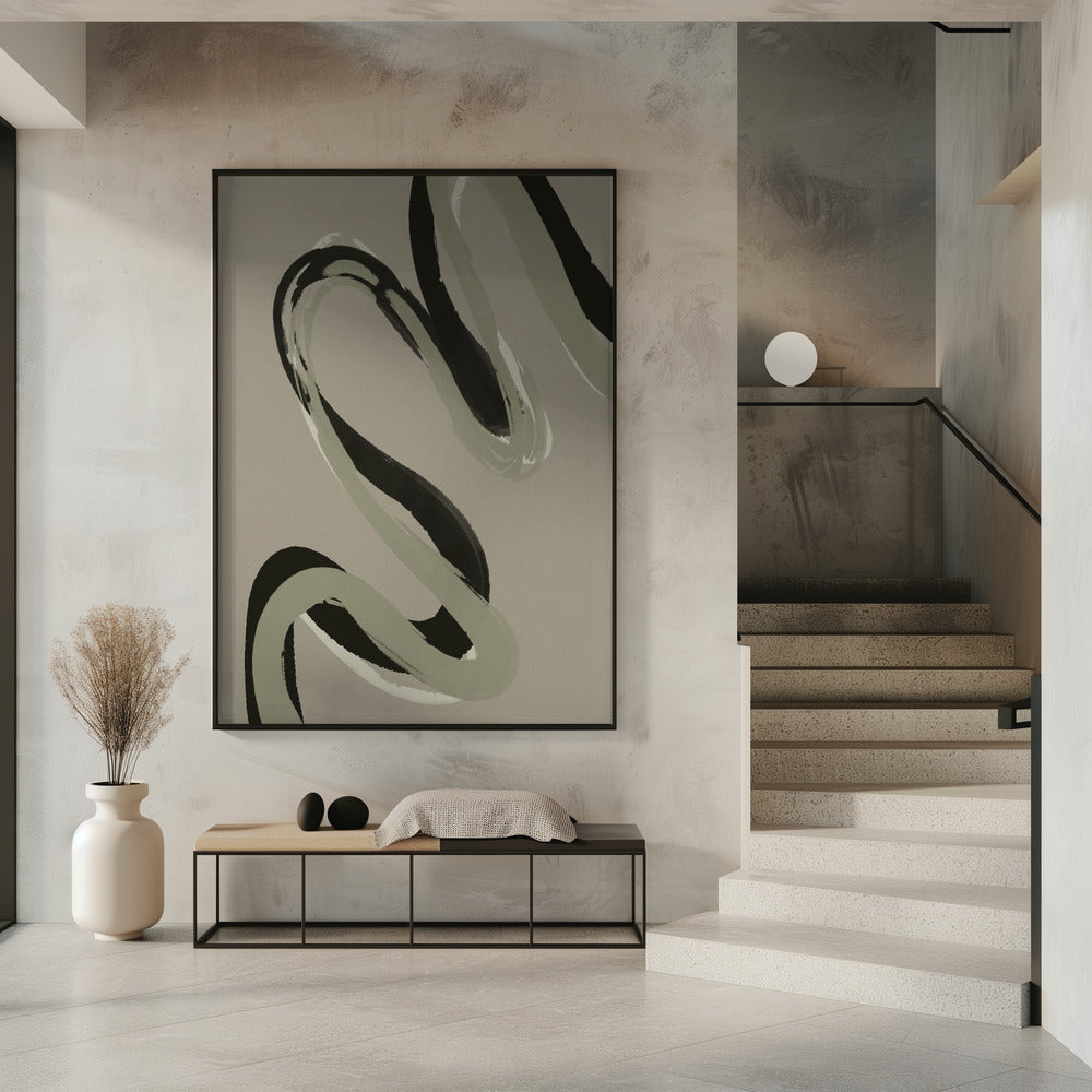 Eleganter Wirbel | Poster